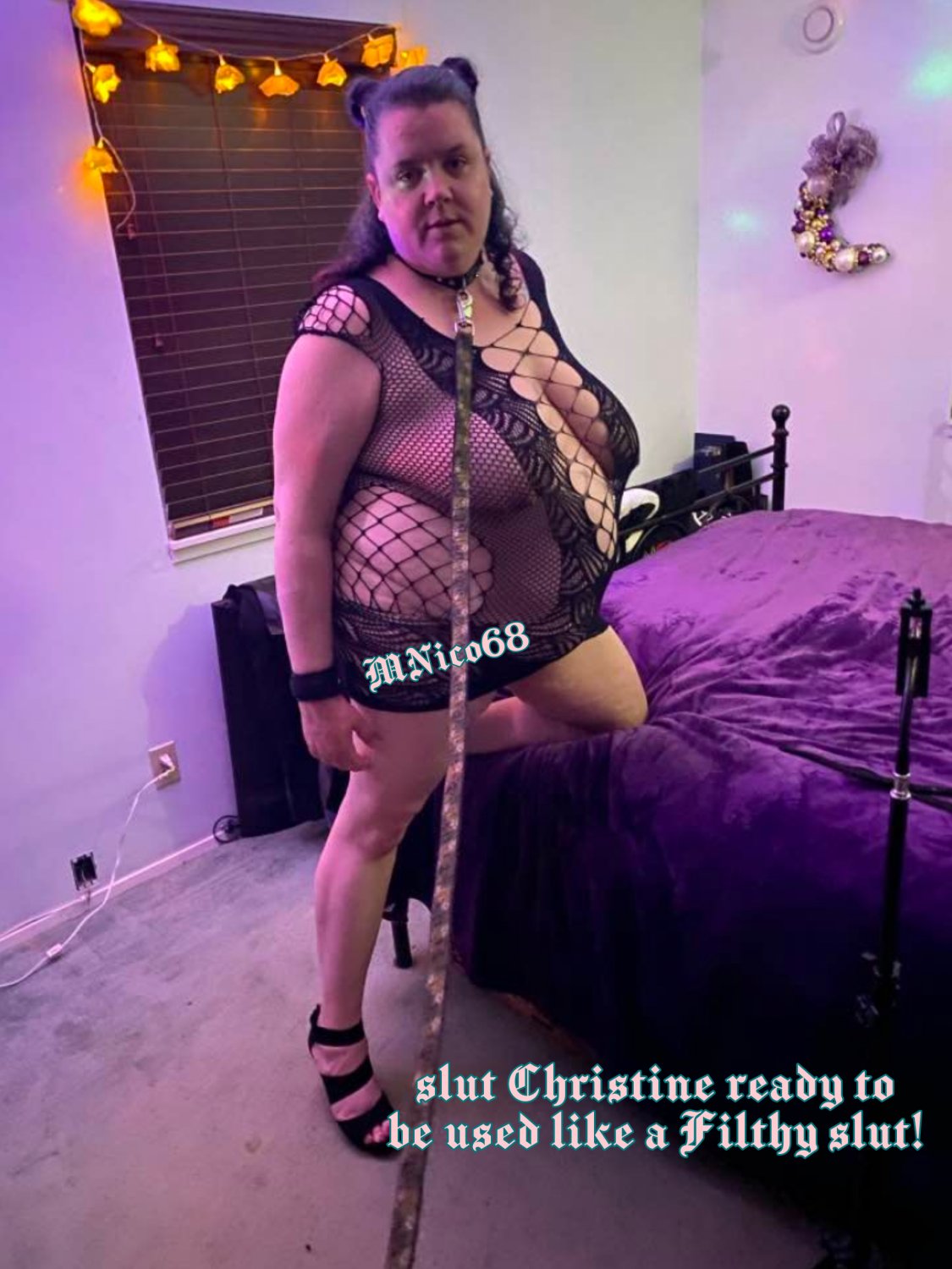 slut Christie... more to come of this hot BBW slut! #fOOiEM8I